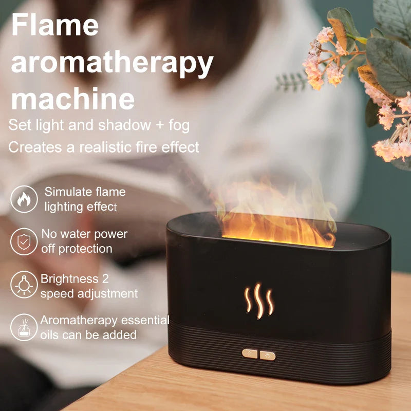 Flame Ultrasonic Aromatherapy Diffuser